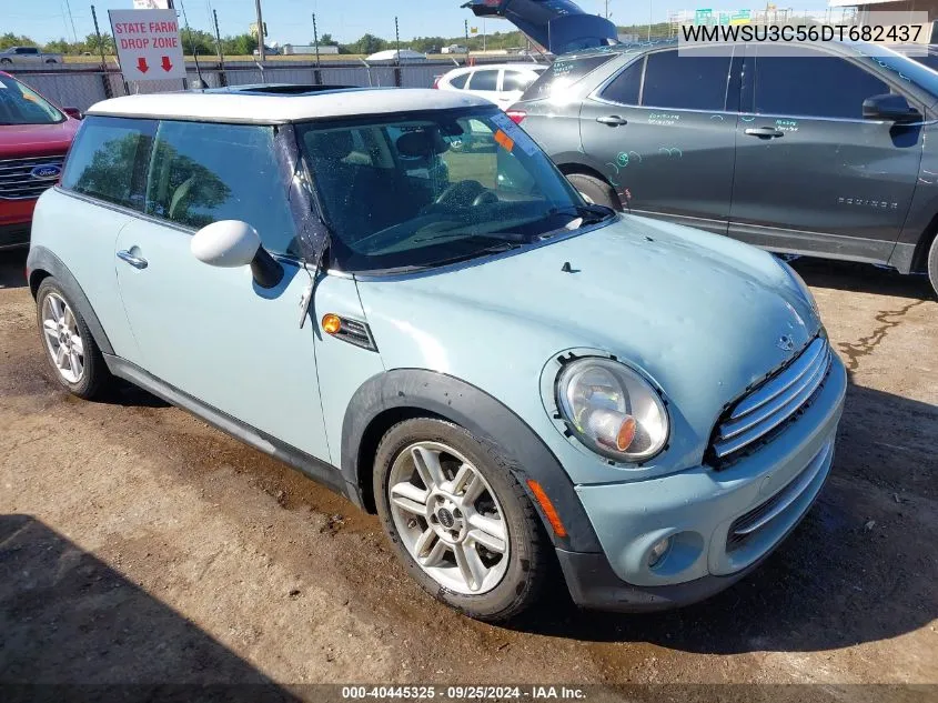 2013 Mini Hardtop Cooper VIN: WMWSU3C56DT682437 Lot: 40445325