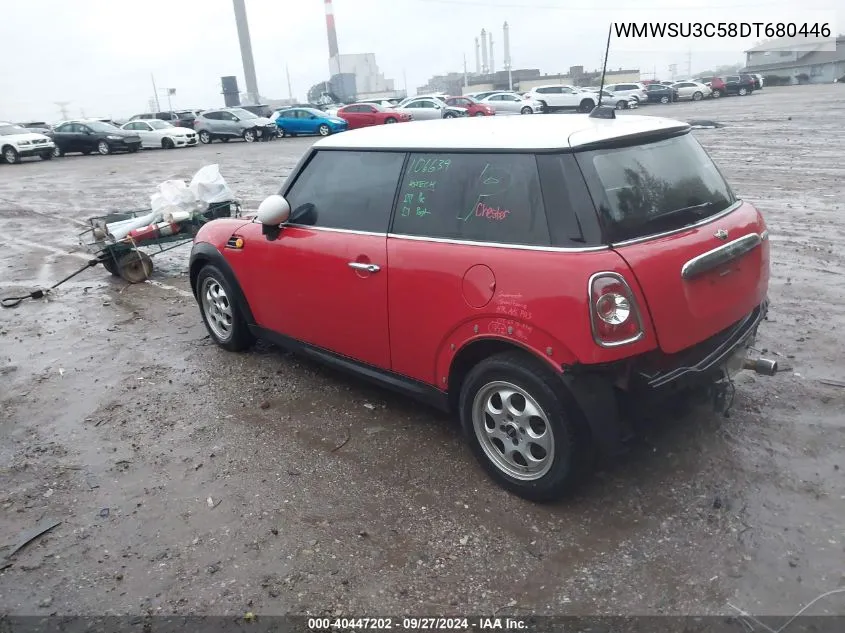 WMWSU3C58DT680446 2013 Mini Hardtop Cooper