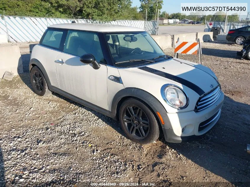 2013 Mini Hardtop VIN: WMWSU3C57DT544390 Lot: 40448949