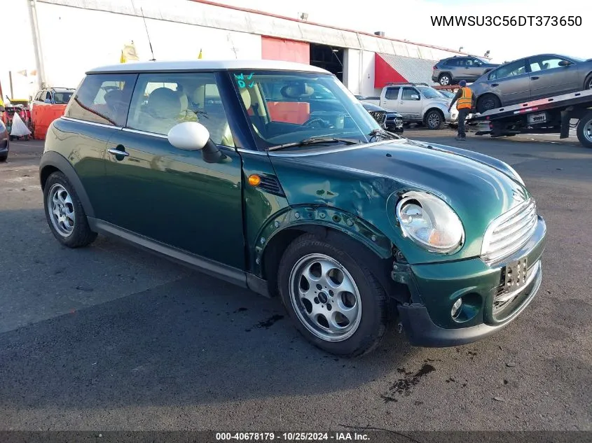 2013 Mini Hardtop Cooper VIN: WMWSU3C56DT373650 Lot: 40678179