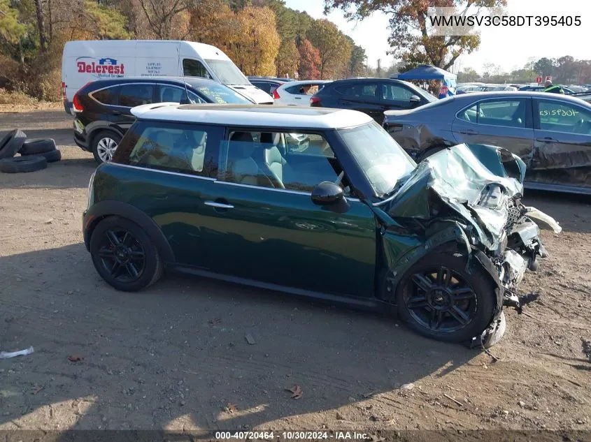 2013 Mini Hardtop Cooper S VIN: WMWSV3C58DT395405 Lot: 40720464