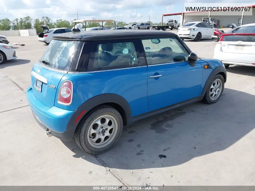 WMWSU3C51DT690767 2013 Mini Hardtop Cooper