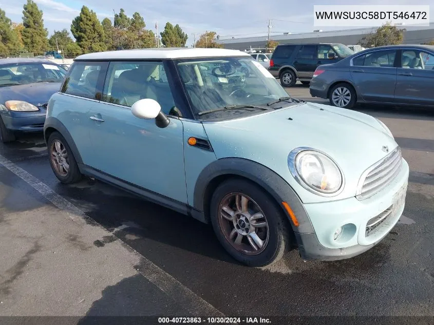 WMWSU3C58DT546472 2013 Mini Hardtop Cooper