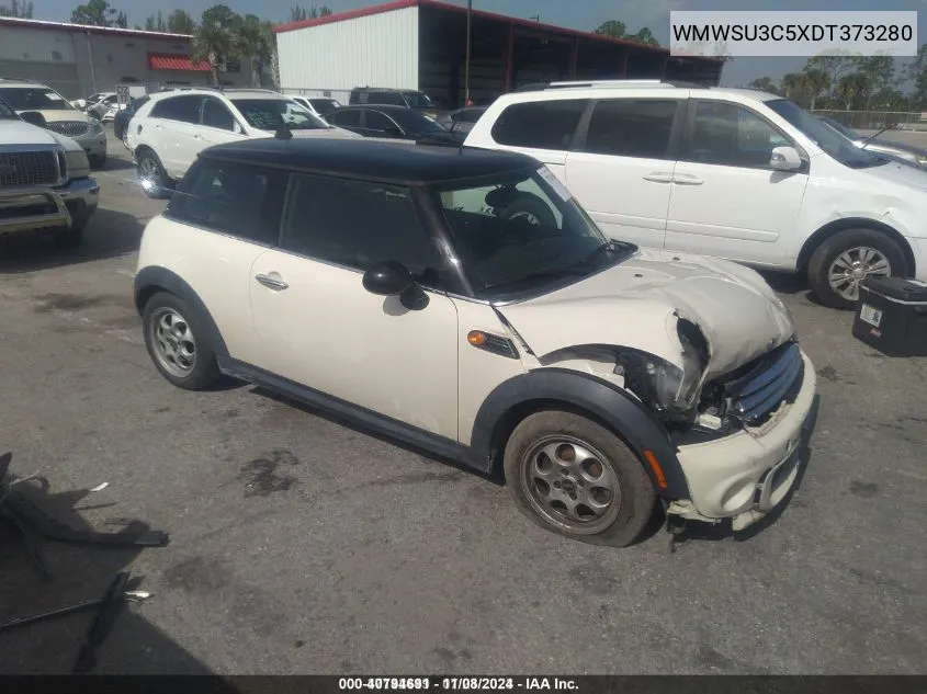 2013 Mini Hardtop Cooper VIN: WMWSU3C5XDT373280 Lot: 40794691