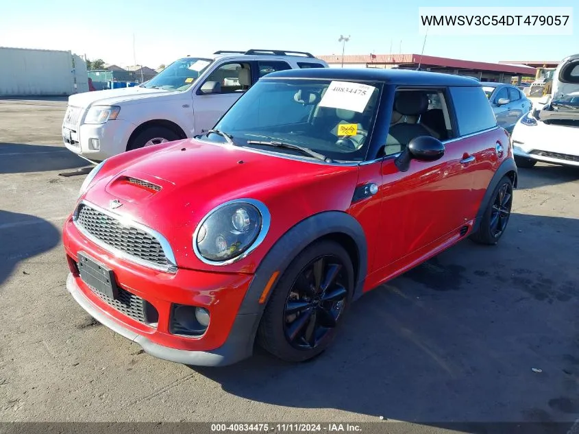 2013 Mini Hardtop Cooper S VIN: WMWSV3C54DT479057 Lot: 40834475