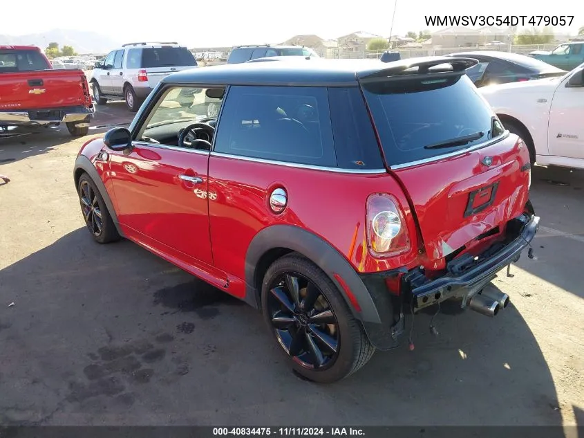 2013 Mini Hardtop Cooper S VIN: WMWSV3C54DT479057 Lot: 40834475