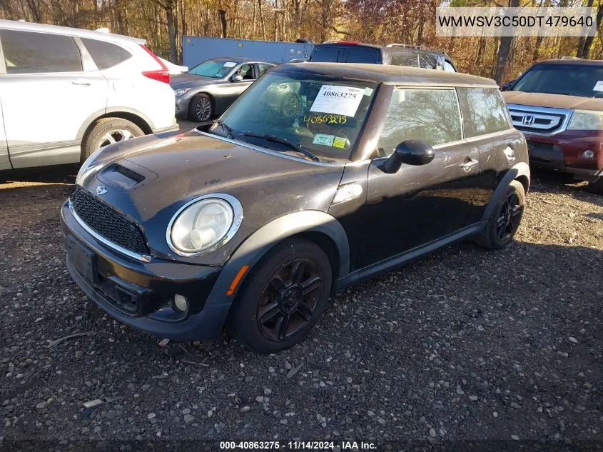 2013 Mini Hardtop Cooper S VIN: WMWSV3C50DT479640 Lot: 40863275