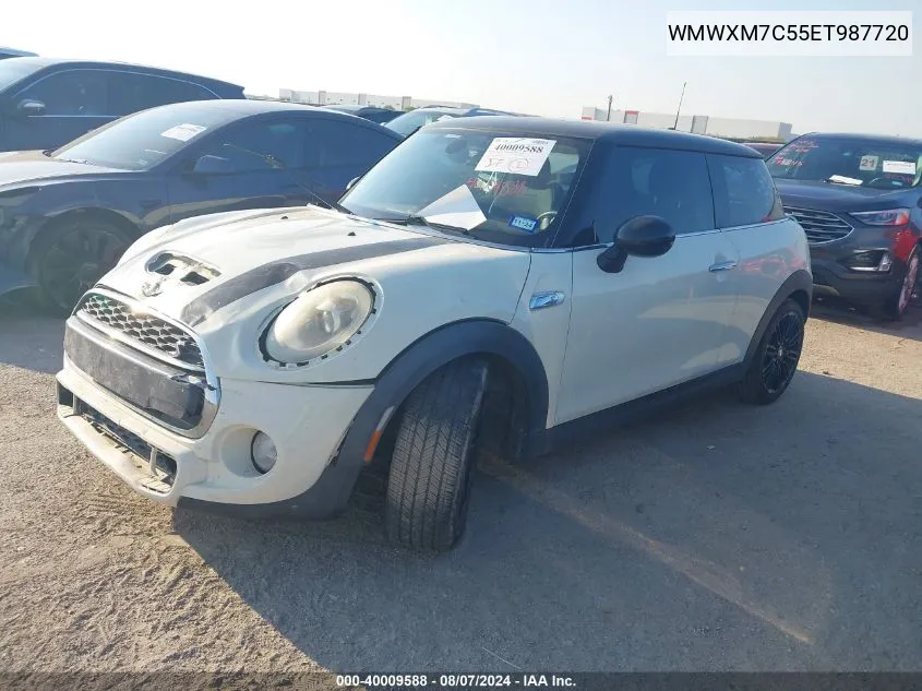 WMWXM7C55ET987720 2014 Mini Hardtop Cooper S