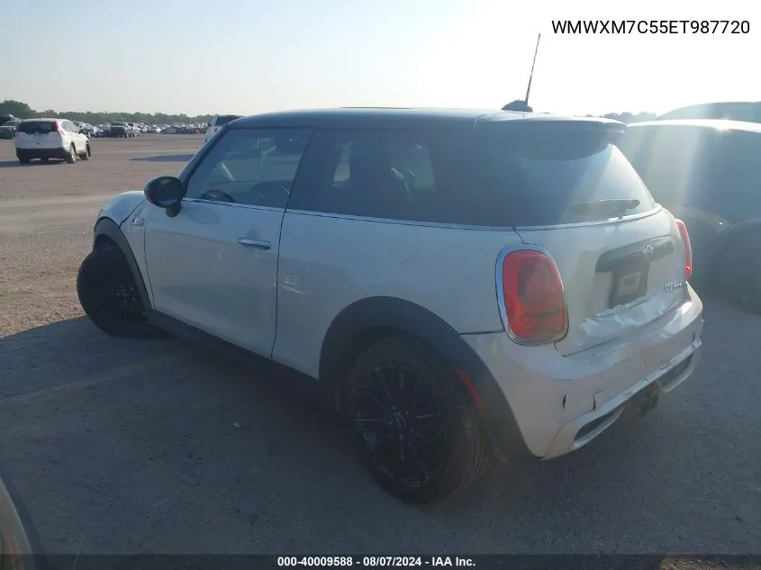 2014 Mini Hardtop Cooper S VIN: WMWXM7C55ET987720 Lot: 40009588