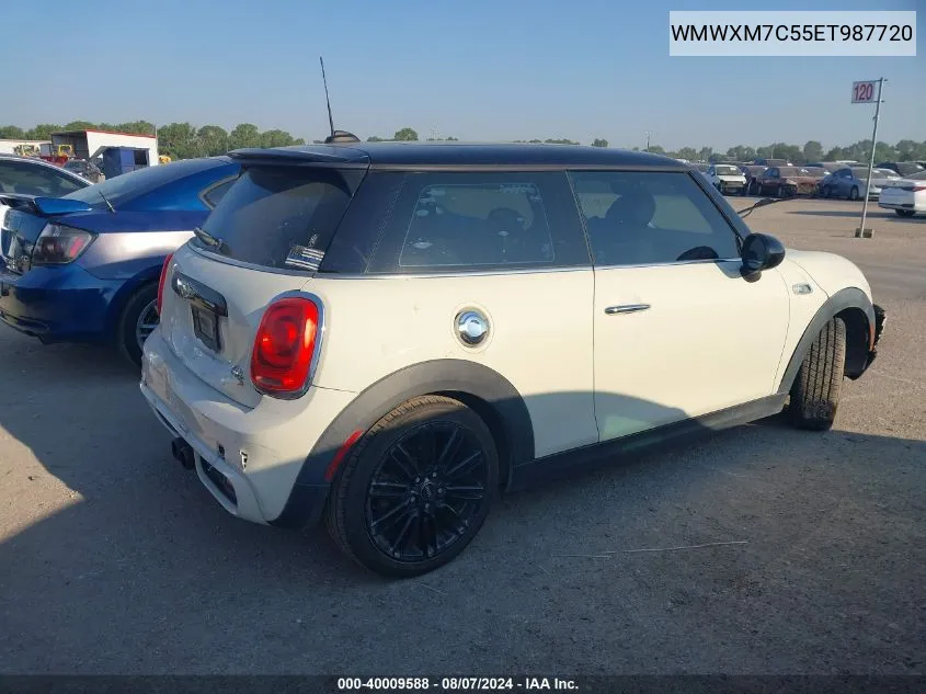 WMWXM7C55ET987720 2014 Mini Hardtop Cooper S