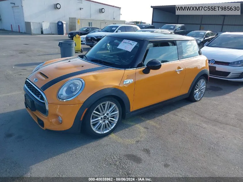 WMWXM7C55ET985630 2014 Mini Hardtop Cooper S