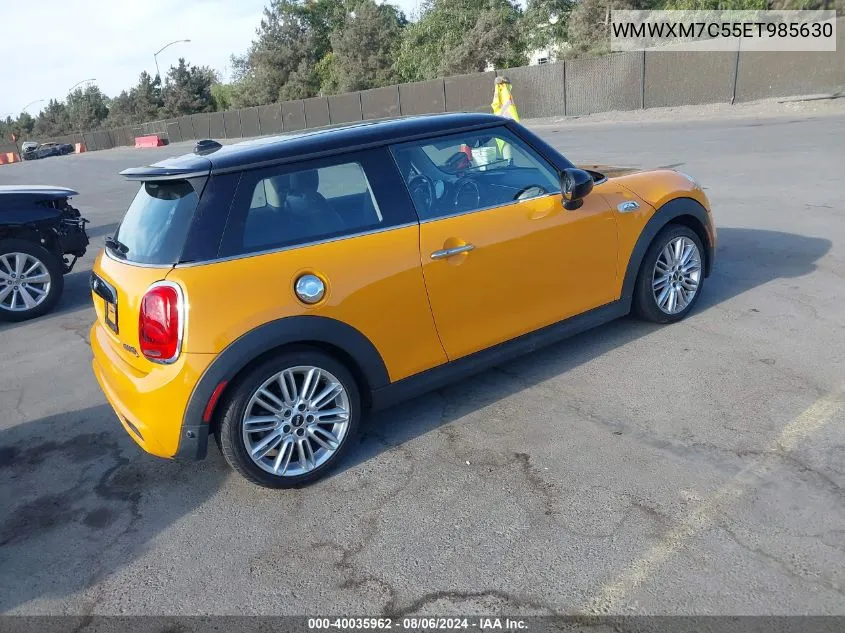 WMWXM7C55ET985630 2014 Mini Hardtop Cooper S