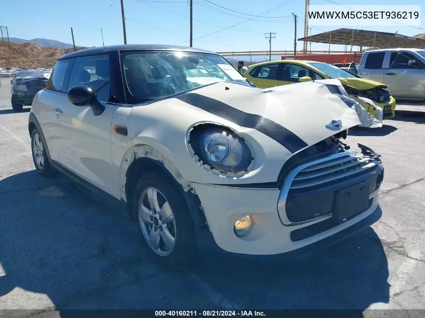 2014 Mini Hardtop Cooper VIN: WMWXM5C53ET936219 Lot: 40160211