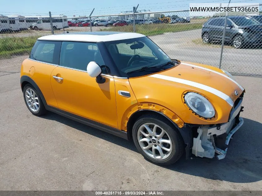 2014 Mini Hardtop Cooper VIN: WMWXM5C58ET936605 Lot: 40251715