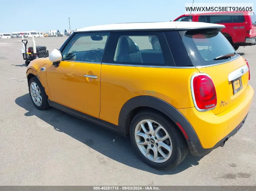 2014 Mini Hardtop Cooper VIN: WMWXM5C58ET936605 Lot: 40251715