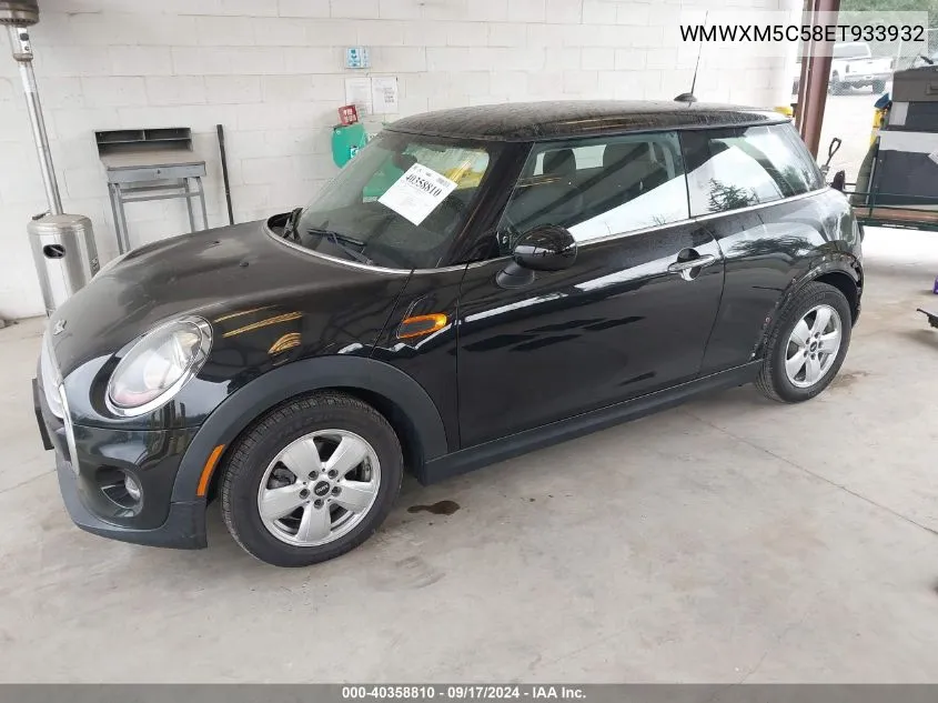 2014 Mini Hardtop Cooper VIN: WMWXM5C58ET933932 Lot: 40358810