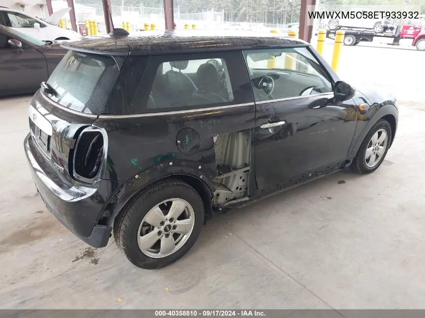 2014 Mini Hardtop Cooper VIN: WMWXM5C58ET933932 Lot: 40358810