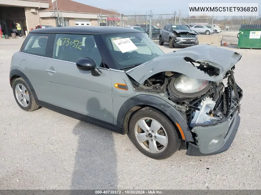 2014 Mini Hardtop Cooper VIN: WMWXM5C51ET936820 Lot: 40730372