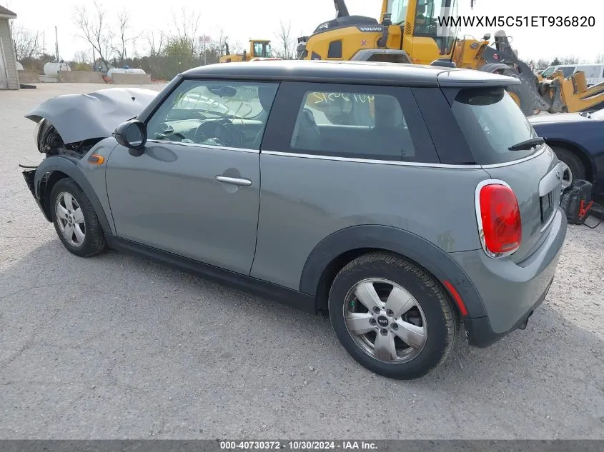 2014 Mini Hardtop Cooper VIN: WMWXM5C51ET936820 Lot: 40730372