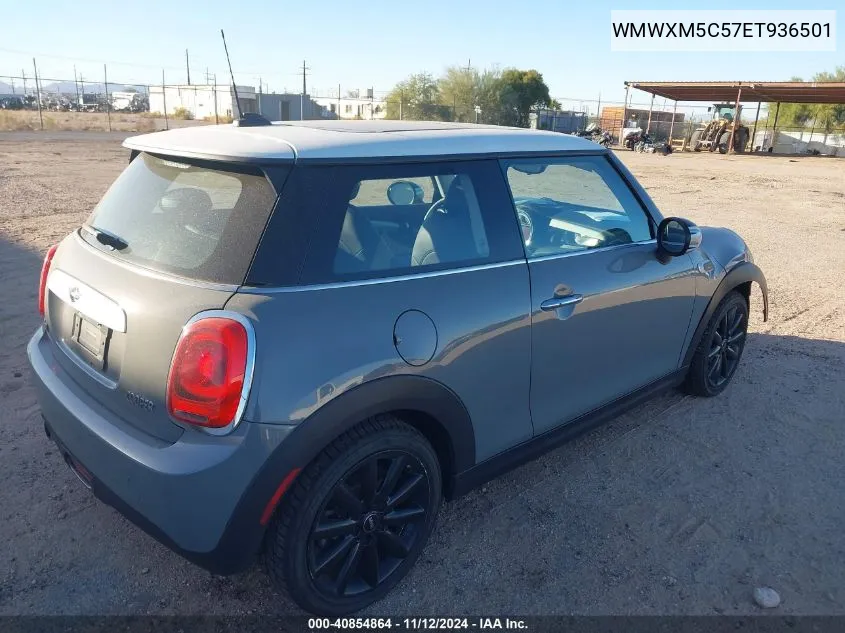 2014 Mini Hardtop Cooper VIN: WMWXM5C57ET936501 Lot: 40854864