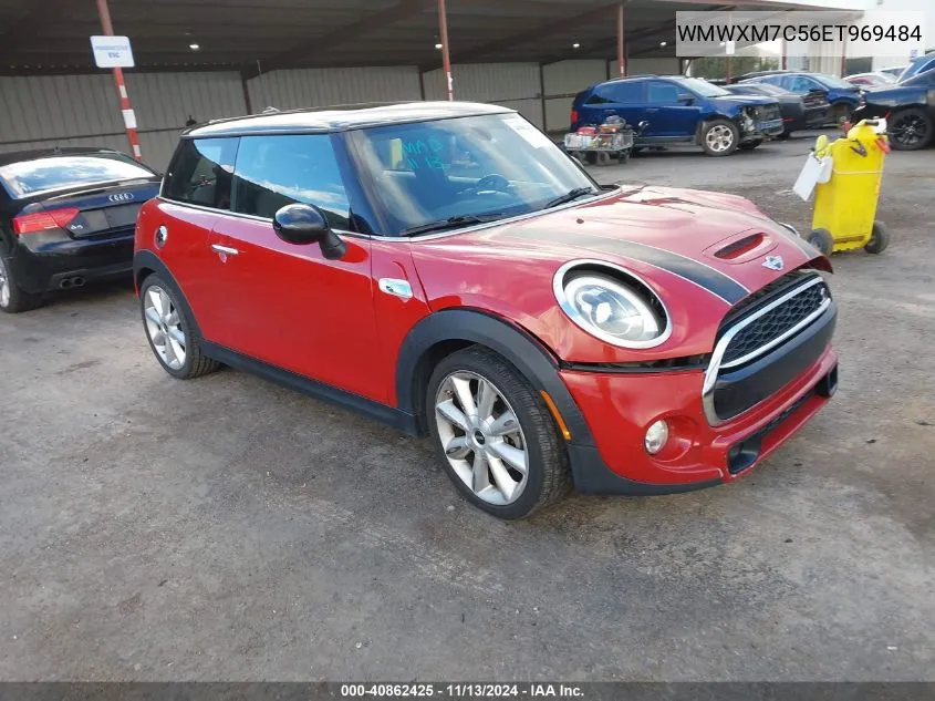 2014 Mini Hardtop Cooper S VIN: WMWXM7C56ET969484 Lot: 40862425