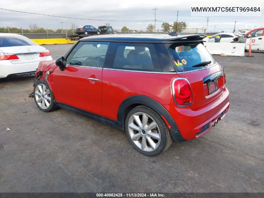 2014 Mini Hardtop Cooper S VIN: WMWXM7C56ET969484 Lot: 40862425