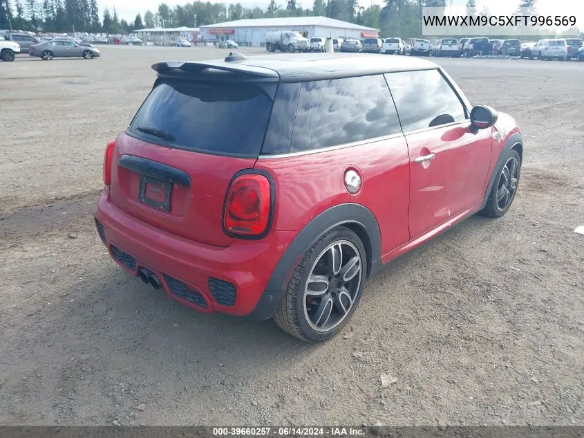 2015 Mini Hardtop John Cooper Works VIN: WMWXM9C5XFT996569 Lot: 39660257