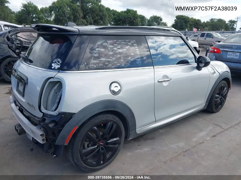 WMWXP7C57F2A38039 2015 Mini Hardtop Cooper S