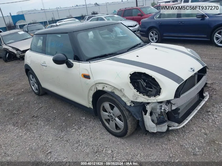 2015 Mini Hardtop Cooper VIN: WMWXM5C56FT937270 Lot: 40121828