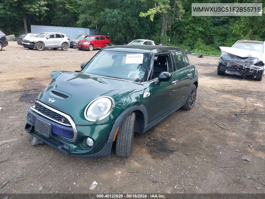 WMWXU3C51F2B55715 2015 Mini Hardtop Cooper S