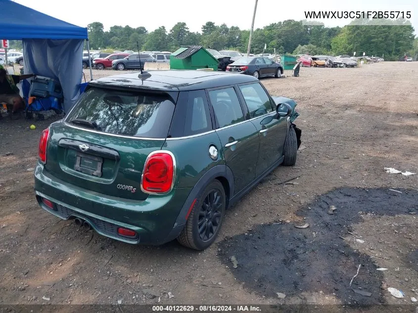 WMWXU3C51F2B55715 2015 Mini Hardtop Cooper S