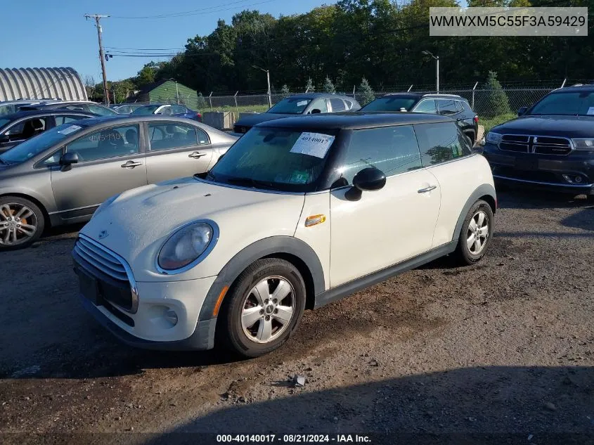 WMWXM5C55F3A59429 2015 Mini Hardtop Cooper