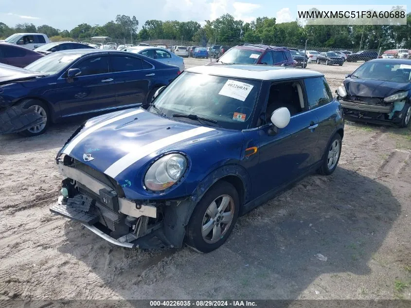 WMWXM5C51F3A60688 2015 Mini Hardtop Cooper