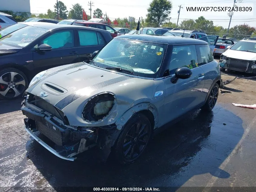 WMWXP7C5XF2A38309 2015 Mini Hardtop Cooper S