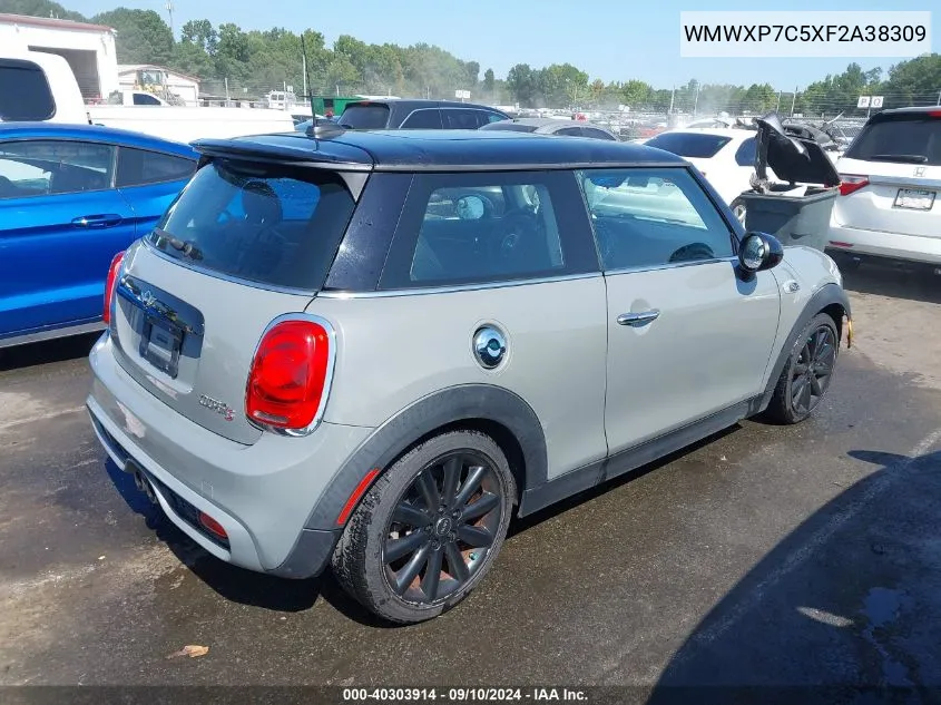 WMWXP7C5XF2A38309 2015 Mini Hardtop Cooper S