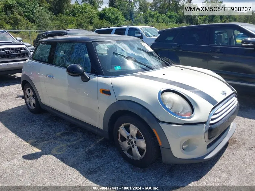 2015 Mini Hardtop Cooper VIN: WMWXM5C54FT938207 Lot: 40477443