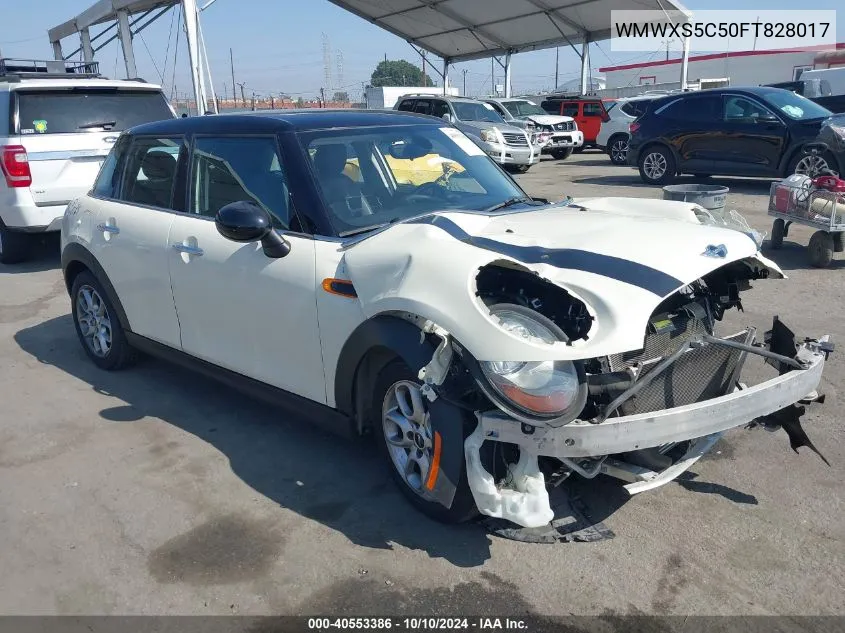 2015 Mini Hardtop Cooper VIN: WMWXS5C50FT828017 Lot: 40553386