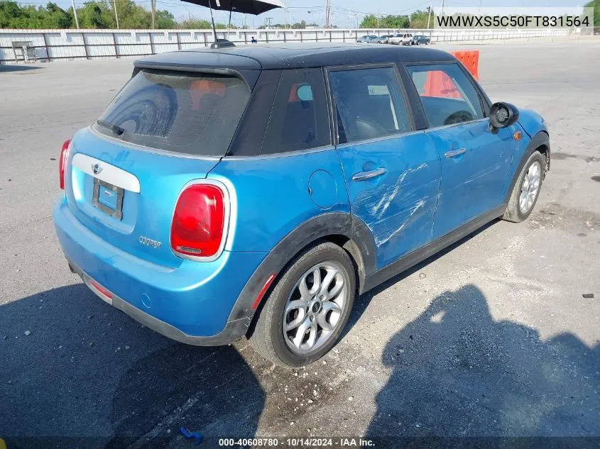 2015 Mini Hardtop Cooper VIN: WMWXS5C50FT831564 Lot: 40608780