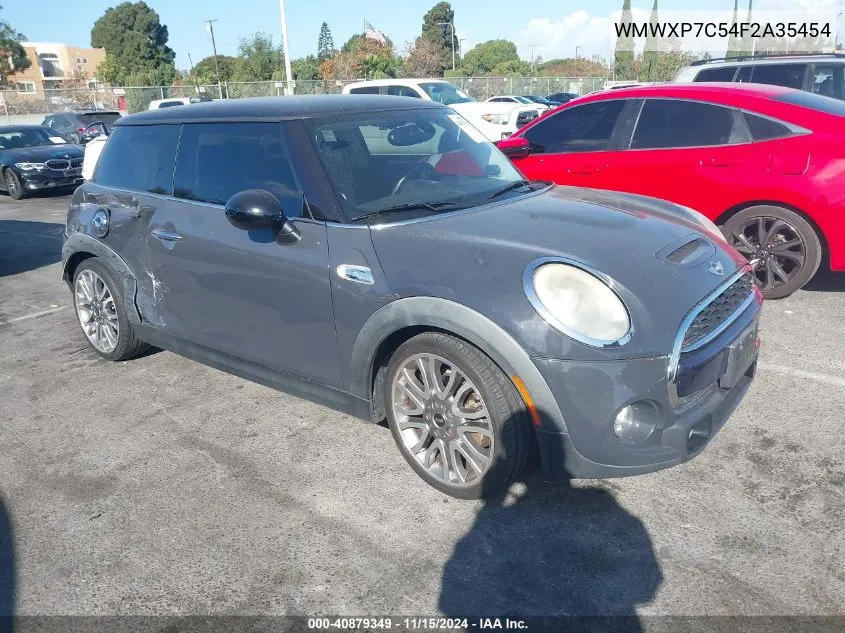 2015 Mini Hardtop Cooper S VIN: WMWXP7C54F2A35454 Lot: 40879349