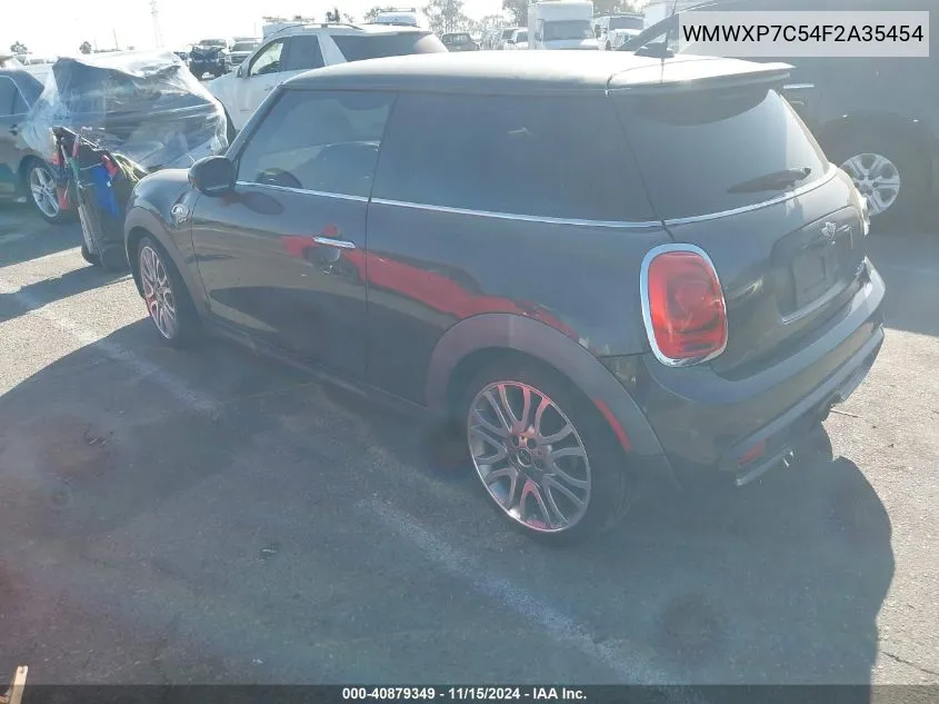 2015 Mini Hardtop Cooper S VIN: WMWXP7C54F2A35454 Lot: 40879349