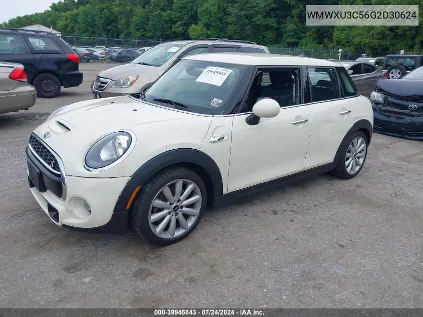 2016 Mini Hardtop Cooper S VIN: WMWXU3C56G2D30624 Lot: 39945843