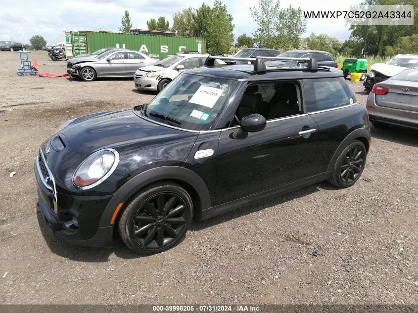 WMWXP7C52G2A43344 2016 Mini Hardtop Cooper S