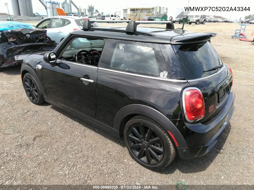 WMWXP7C52G2A43344 2016 Mini Hardtop Cooper S