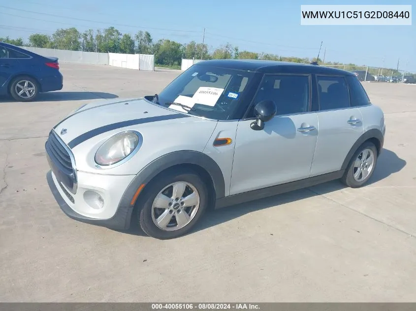 2016 Mini Hardtop Cooper VIN: WMWXU1C51G2D08440 Lot: 40055106