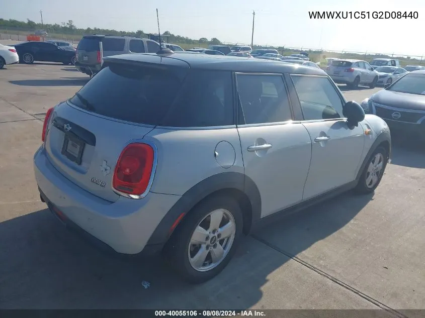 2016 Mini Hardtop Cooper VIN: WMWXU1C51G2D08440 Lot: 40055106