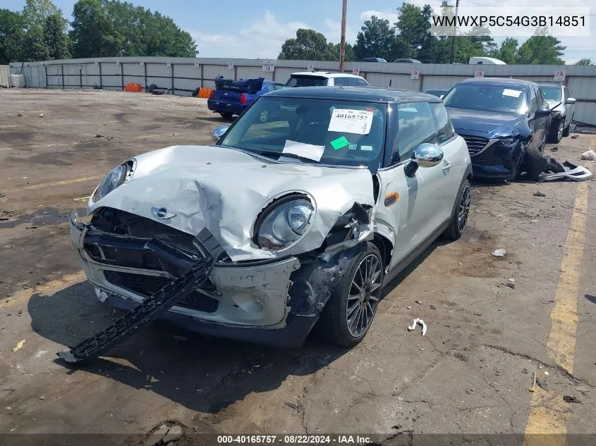 WMWXP5C54G3B14851 2016 Mini Hardtop Cooper