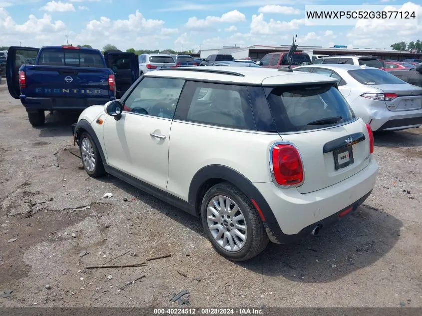 WMWXP5C52G3B77124 2016 Mini Hardtop Cooper