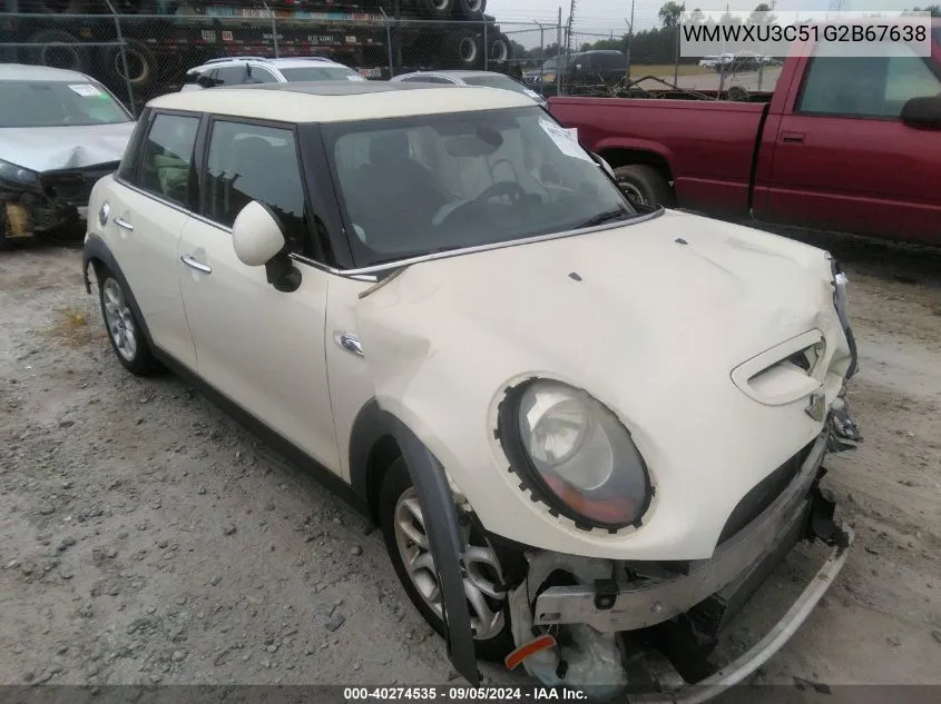 WMWXU3C51G2B67638 2016 Mini Hardtop Cooper S