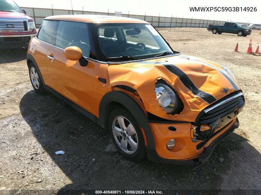 2016 Mini Hardtop Cooper VIN: WMWXP5C59G3B14926 Lot: 40540871