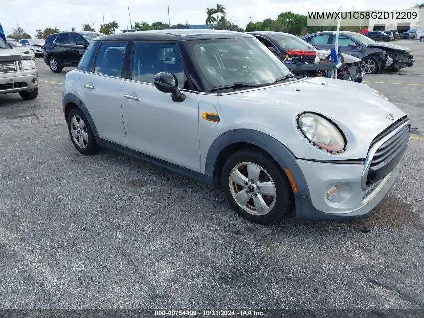 2016 Mini Hardtop Cooper VIN: WMWXU1C58G2D12209 Lot: 40754409